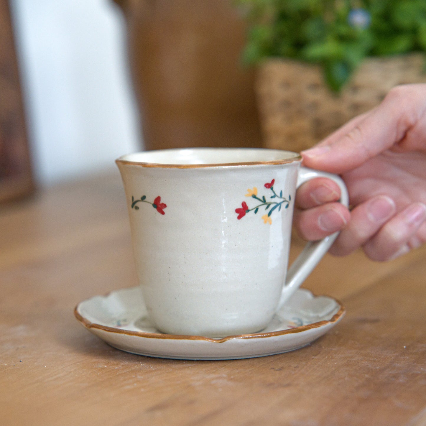 Tasse fleurie - petite