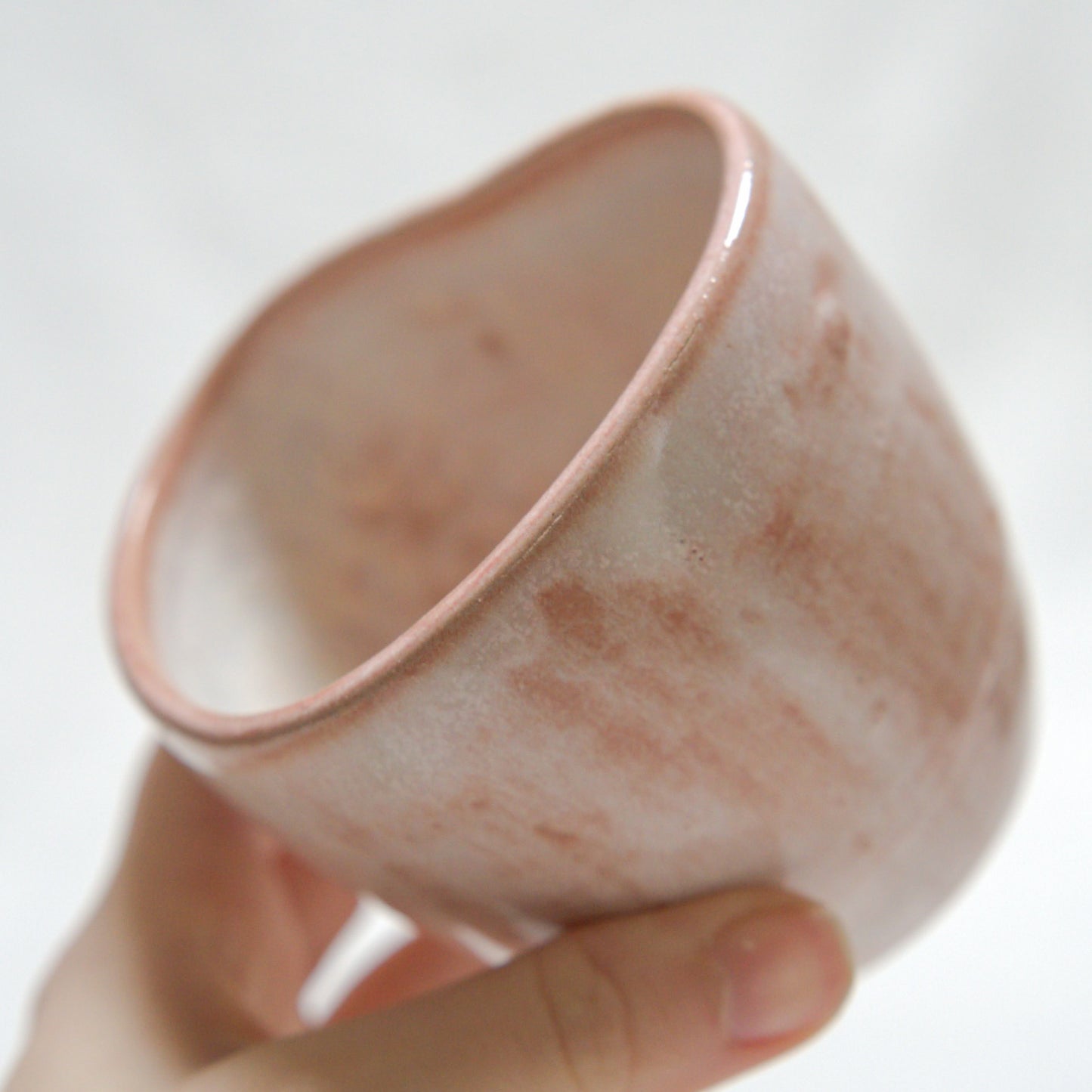 Mug coeur - Rose foncé