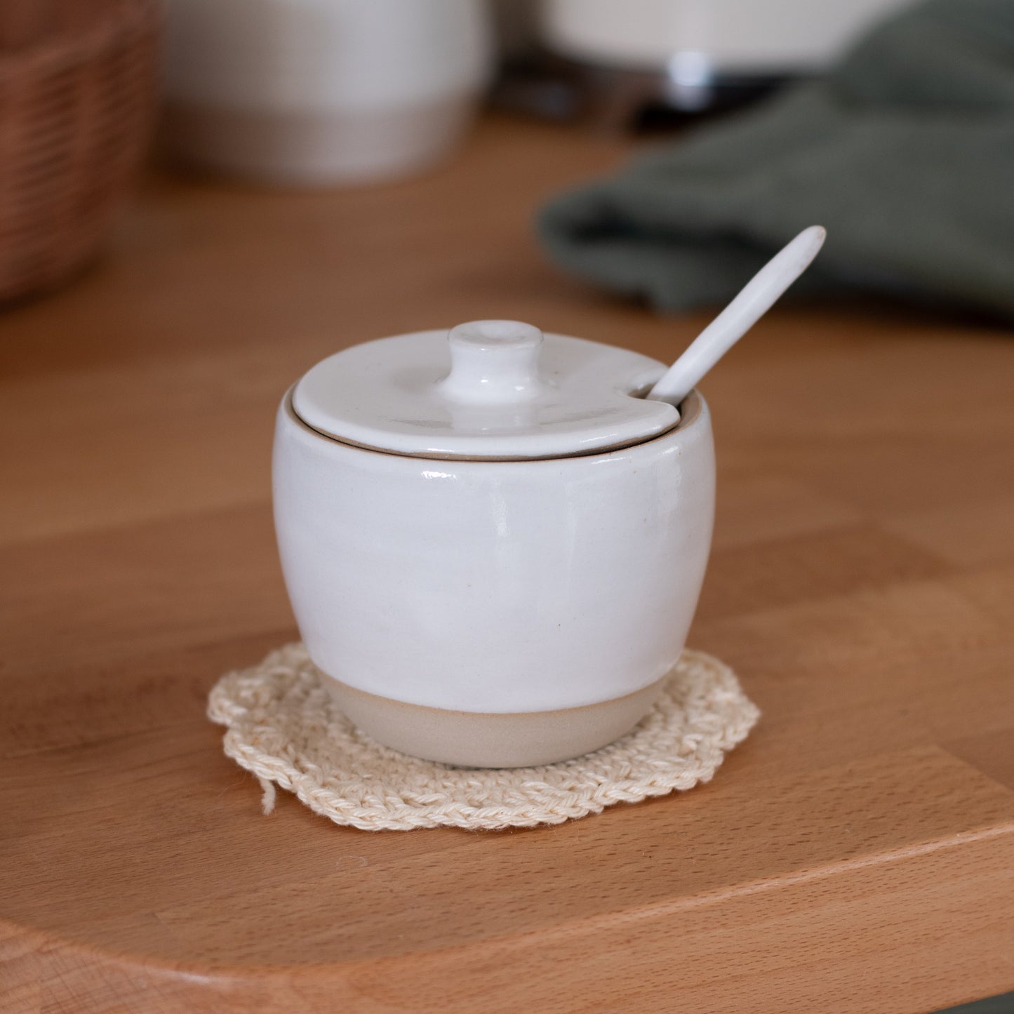 Pot à sel - Blanc