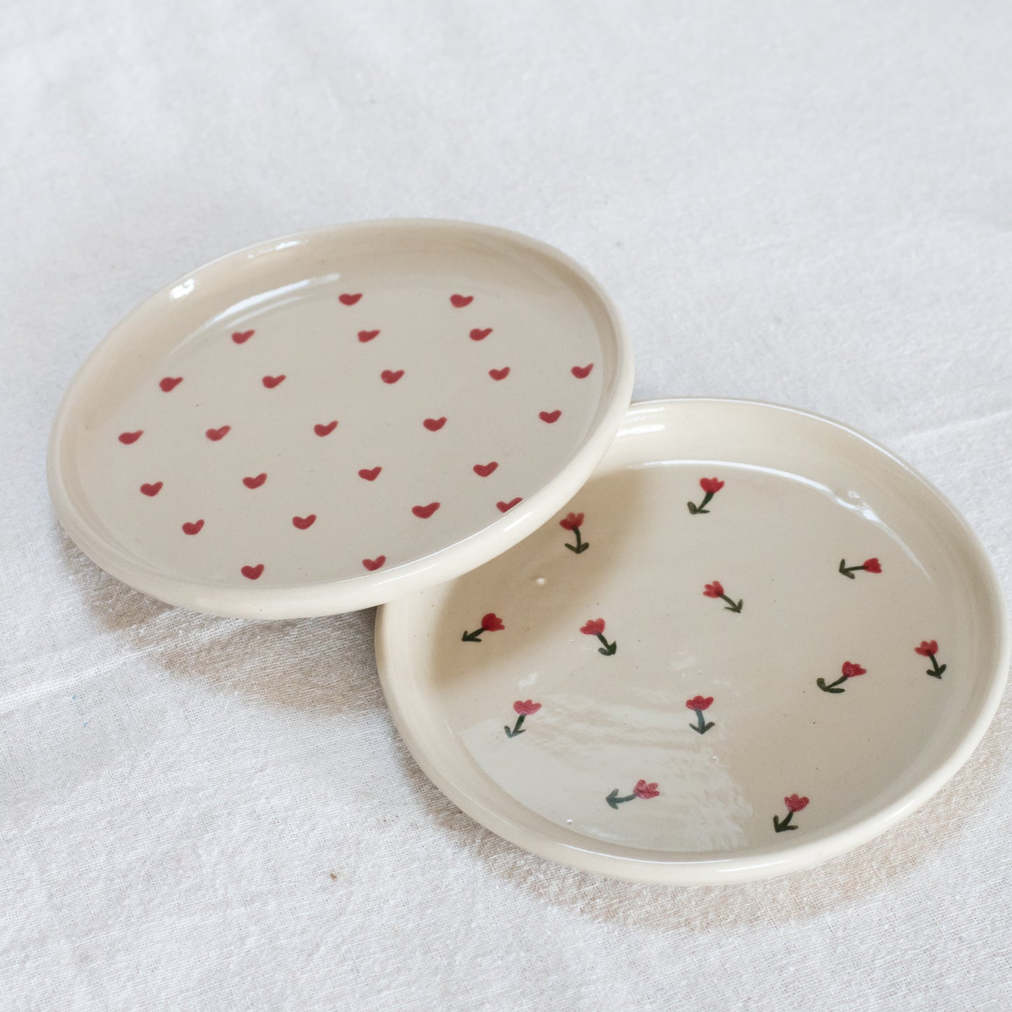 Petite assiette - Coeurs