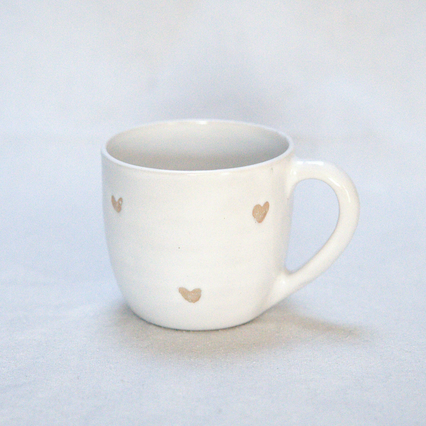 Tasse Coeurs blancs