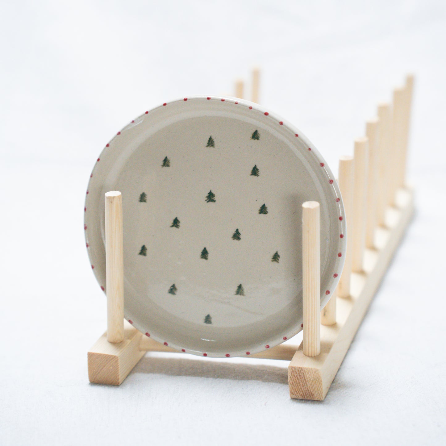 Petite assiette - Sapins