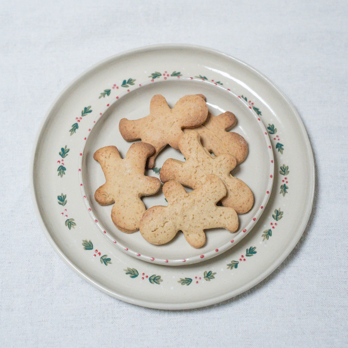 Grande assiette - Noël