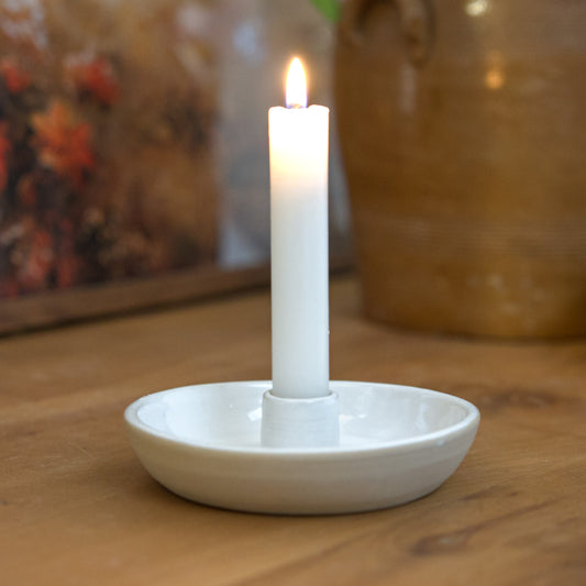 Bougeoir bi-matière