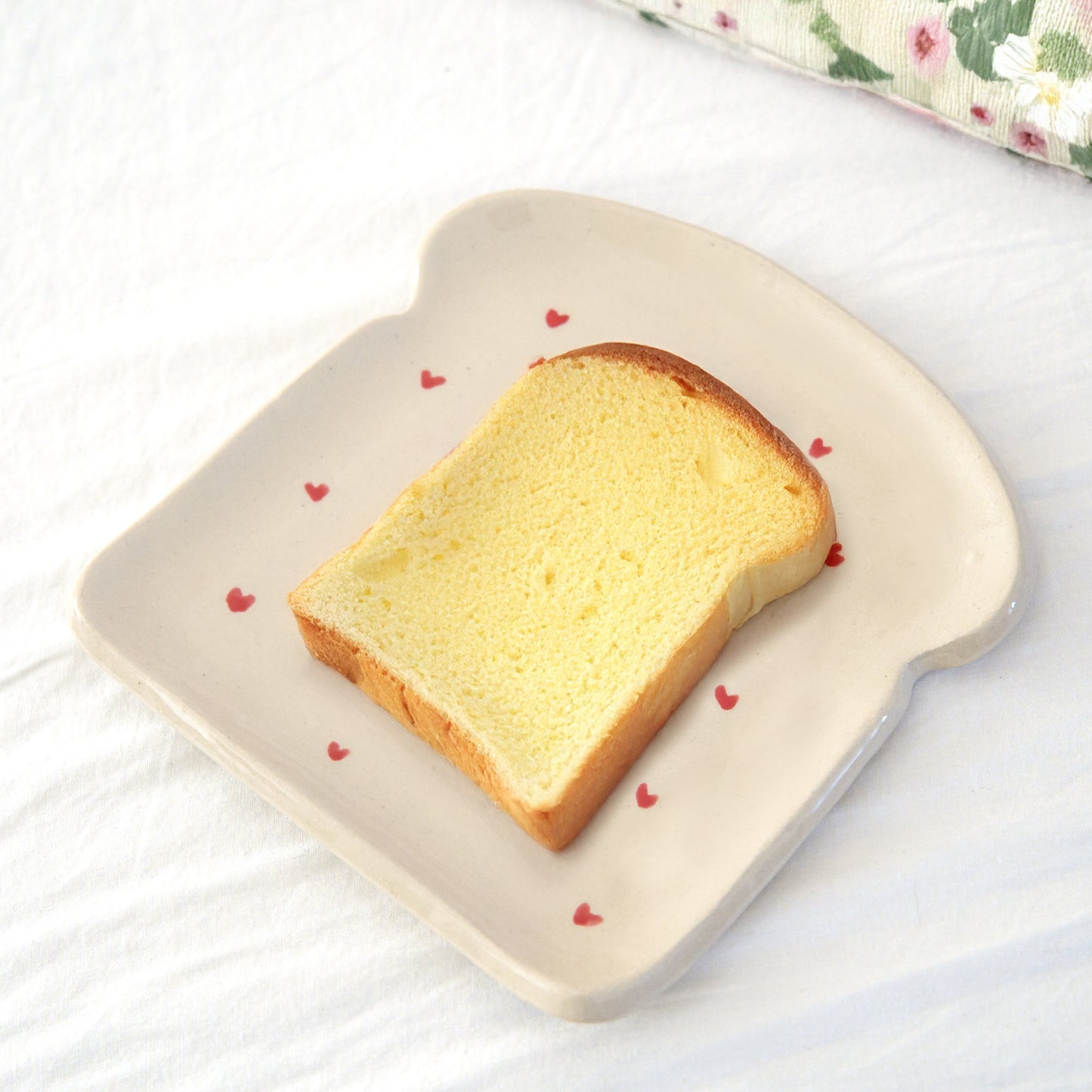 Assiette tartine "Face de brioche"