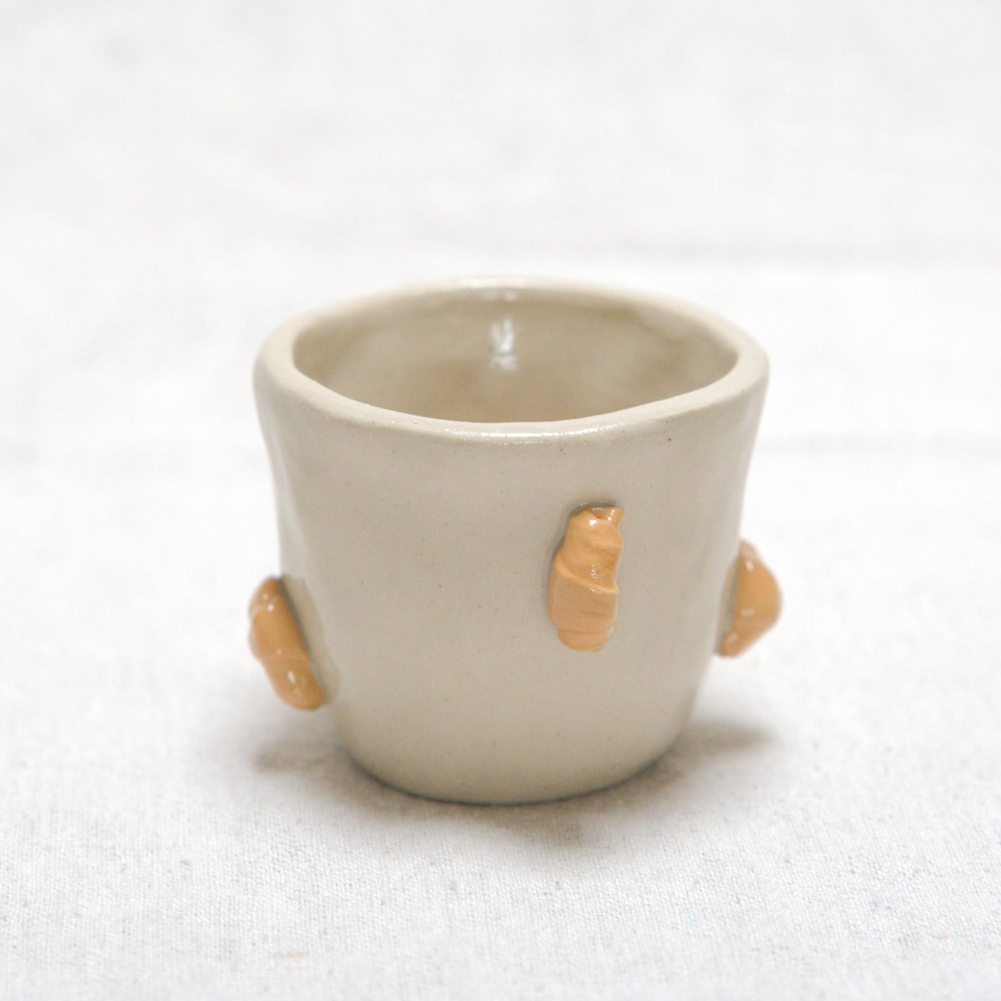 Tasse espresso - Petits croissants