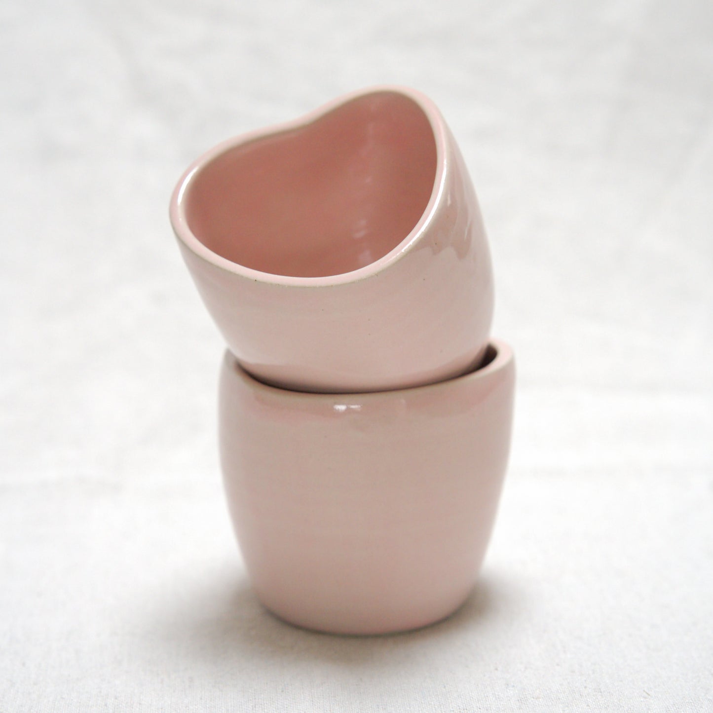 Mug coeur - Rose clair