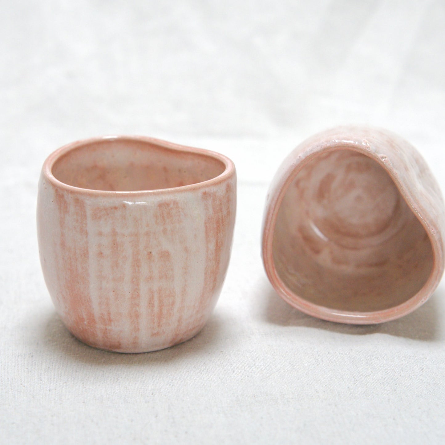 Mug coeur - Rose foncé