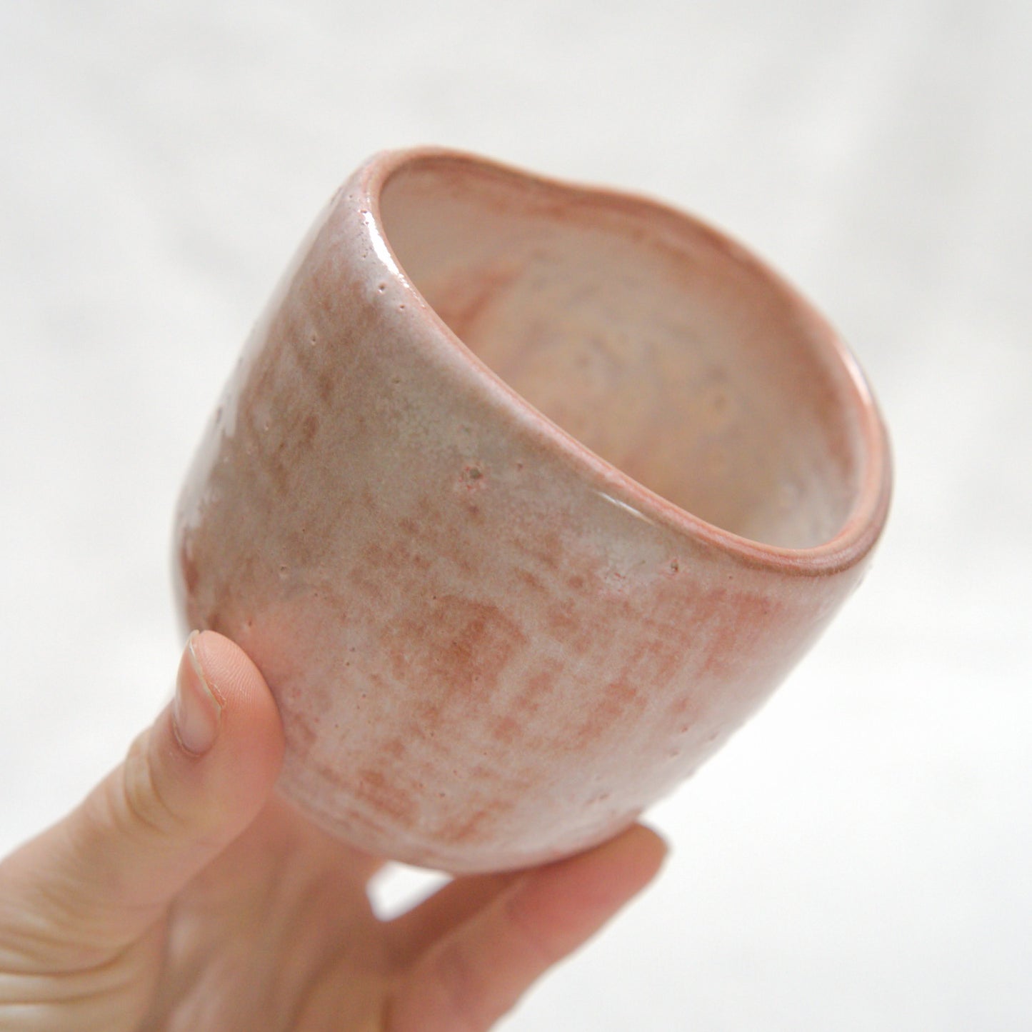 Mug coeur - Rose foncé