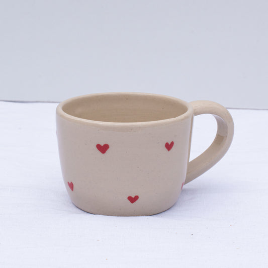 Tasse Coeurs rouges - Petite