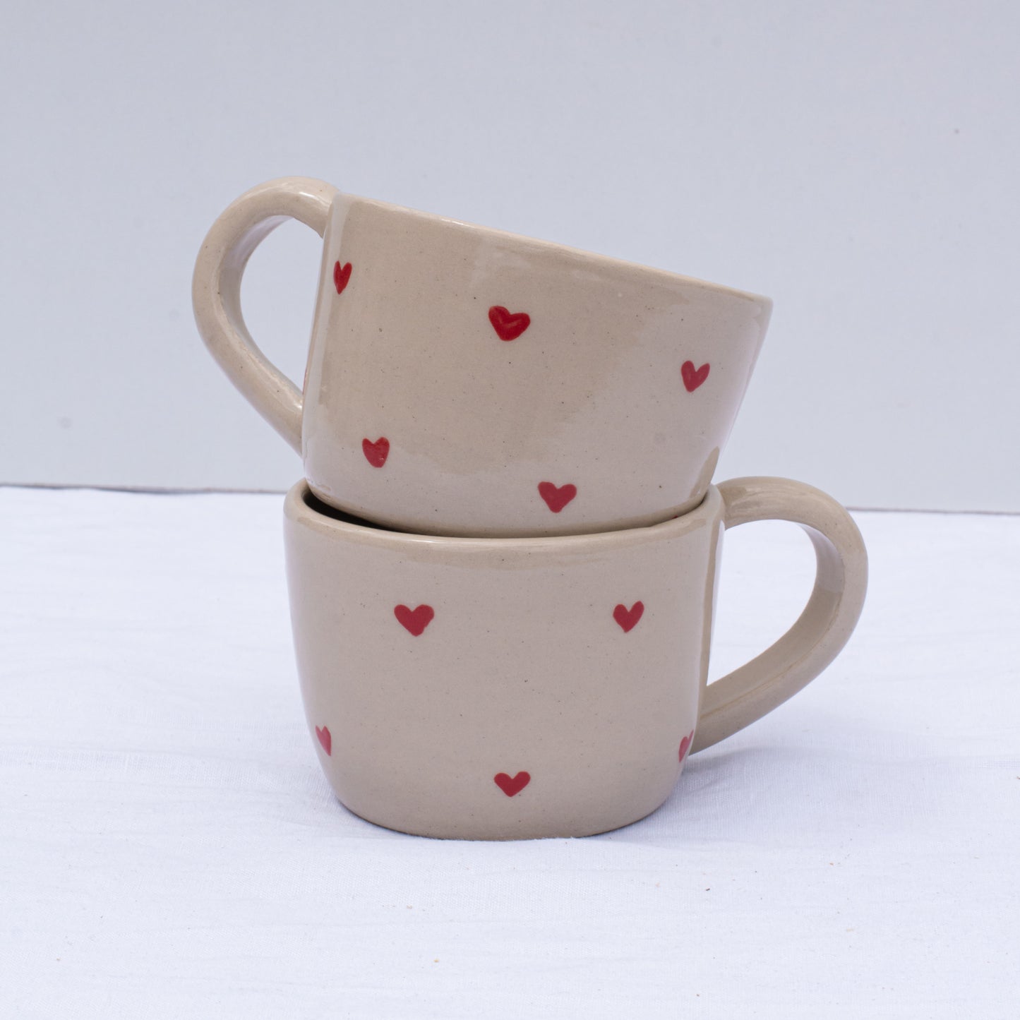 Tasse Coeurs rouges - Petite