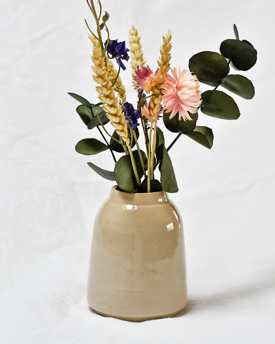 Mini vase beige