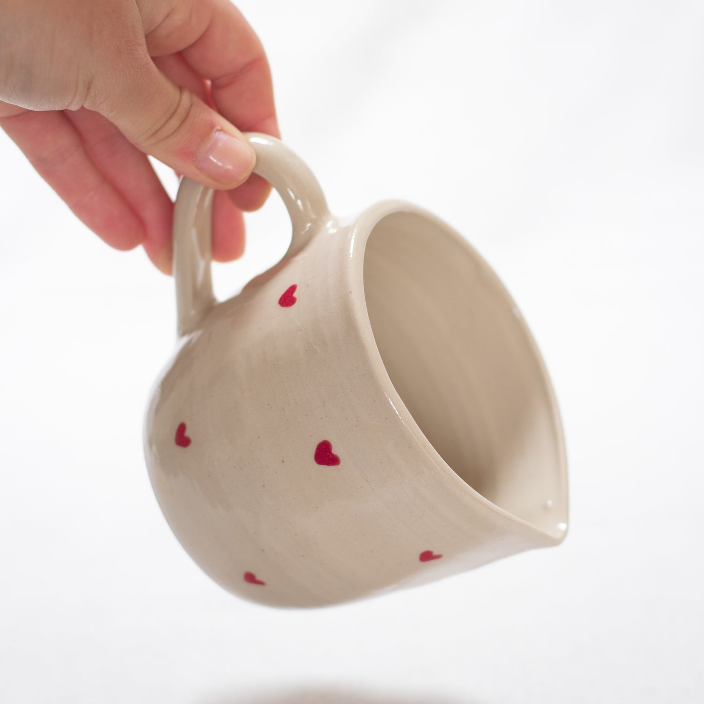 Pot à lait - Coeurs