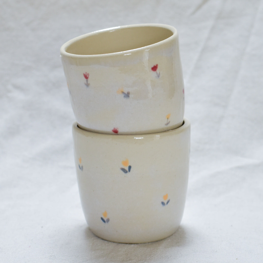 Mug - fleurs jaunes