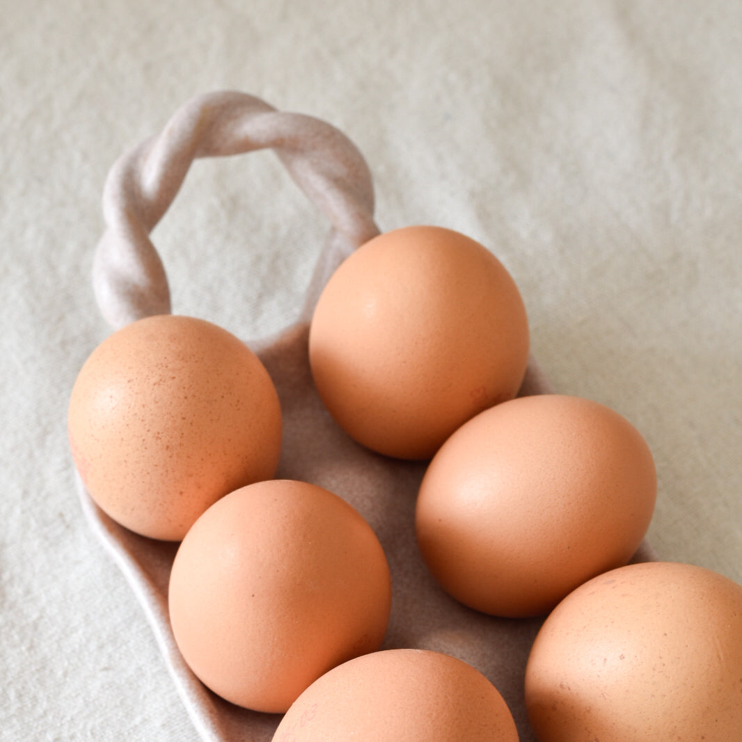 Panier à oeufs - Rose