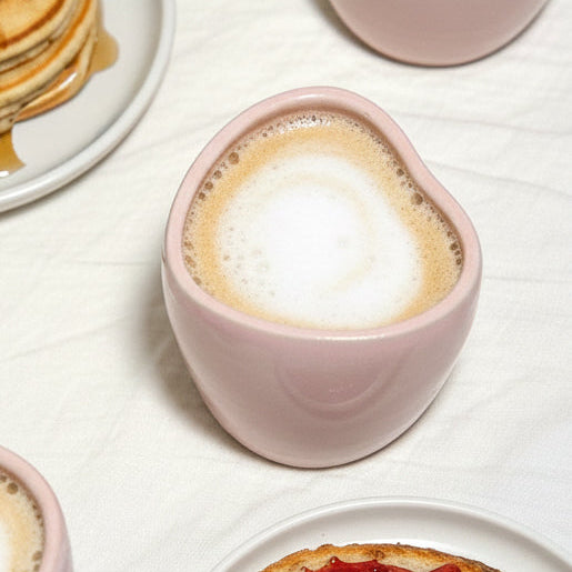 Mug coeur - Rose clair