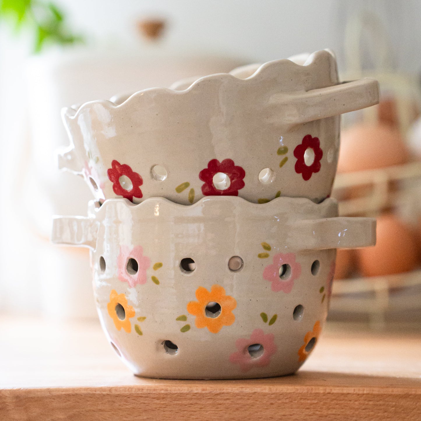 Passoire à fruits - Jaune