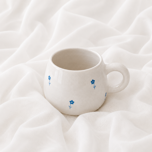Tasse Fleurs Bleues