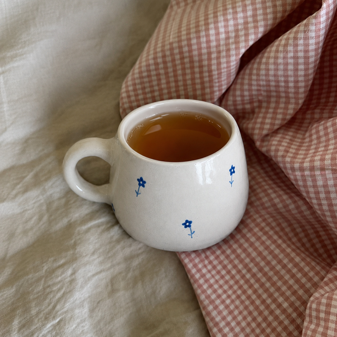 Tasse Fleurs Bleues